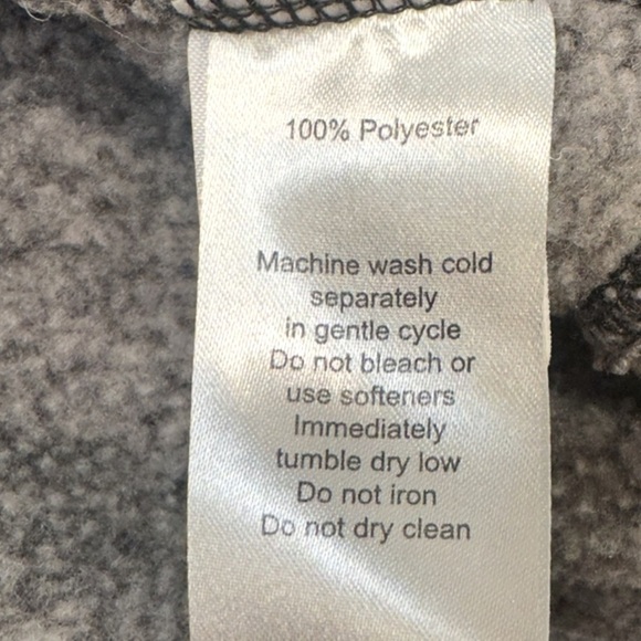 North End Jacket Size Medium Heathered Gray Full Zipper Closure Zippered Pockets - Picture 10 of 13